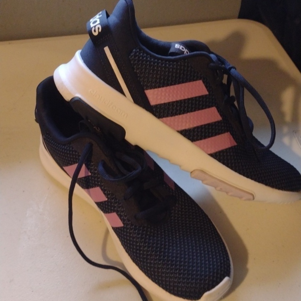 ADIDAS Fx7273 Racer Tr 2.0 Casual Shoes Lavender Size  6 youth or 7.5Womens - Picture 2 of 16